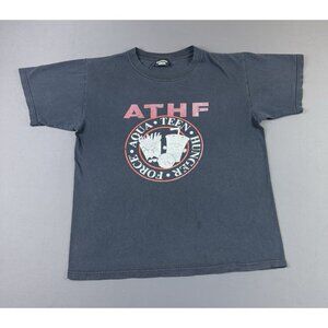 Rare Vintage Y2K Aqua Teen Hunger Force Cartoon Network Adult Swim Black Promo